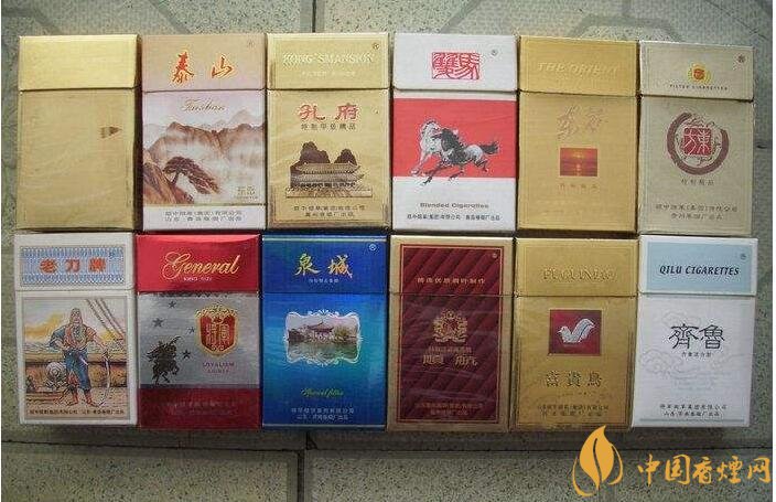 山東人喜歡抽什么煙，山東香煙價格表和圖片