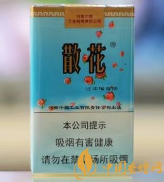 老牌卷煙散花軟藍(lán)一款河南非常親民的口糧香煙！